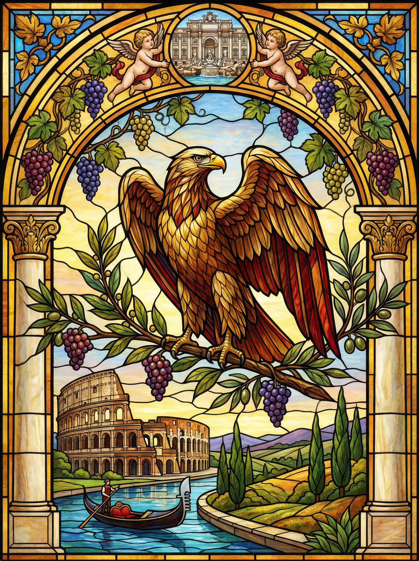 Roman Eagle Majesty (Diamond Painting) Diamond Painting kit