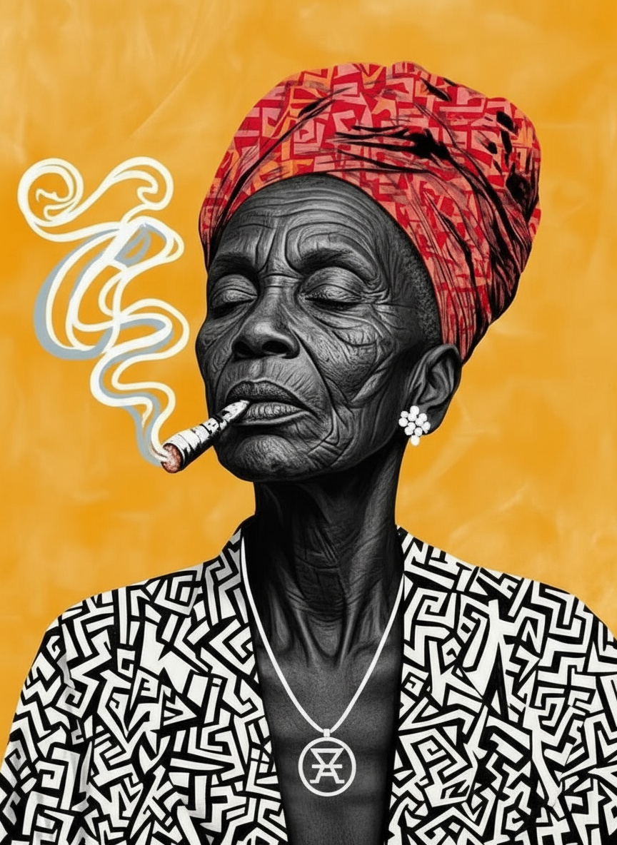 Matriarch’s Smoke (Board Canvas)