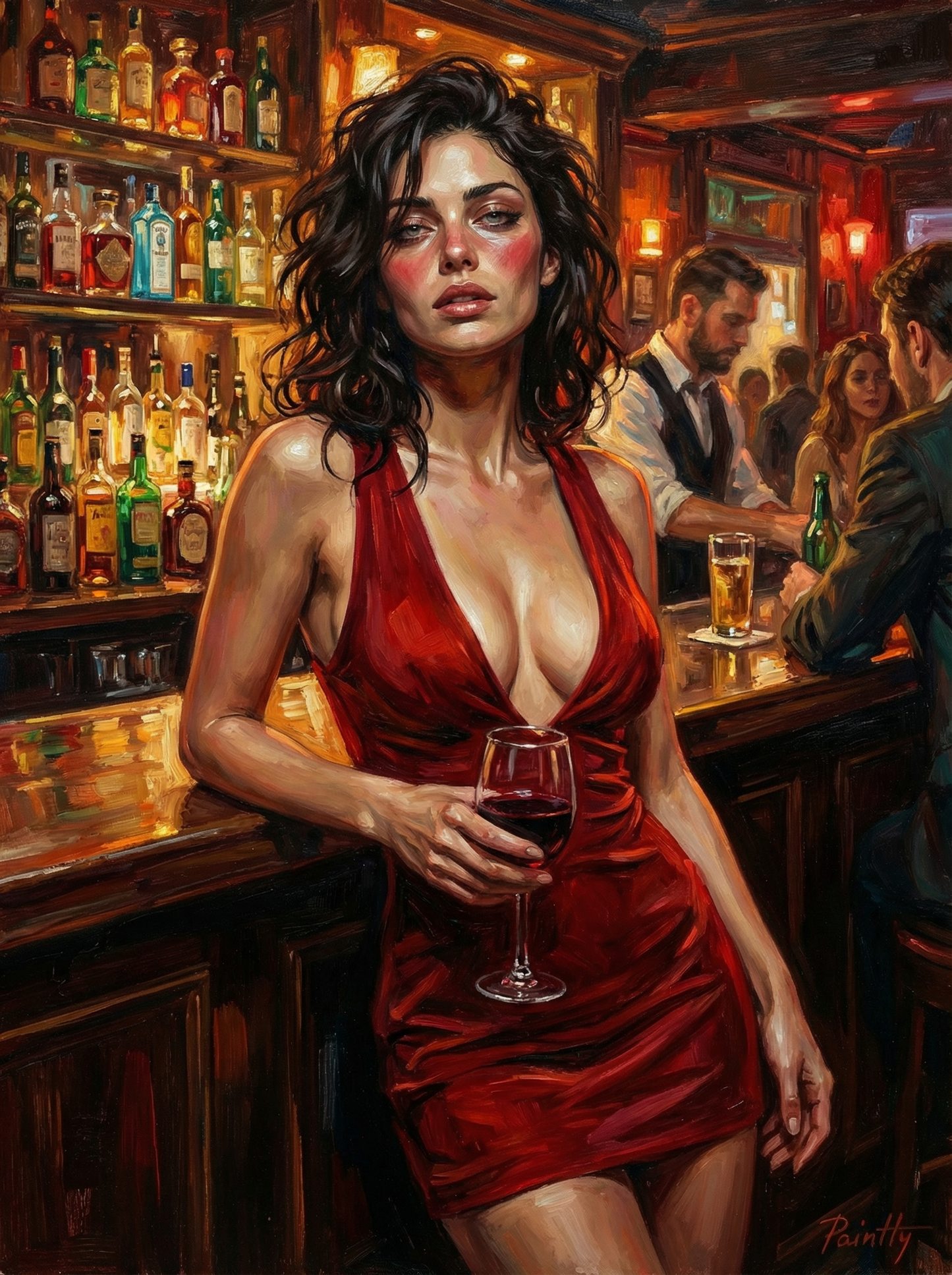 Last Drink at Midnight ll (Diamond Painting) Diamond Painting kit