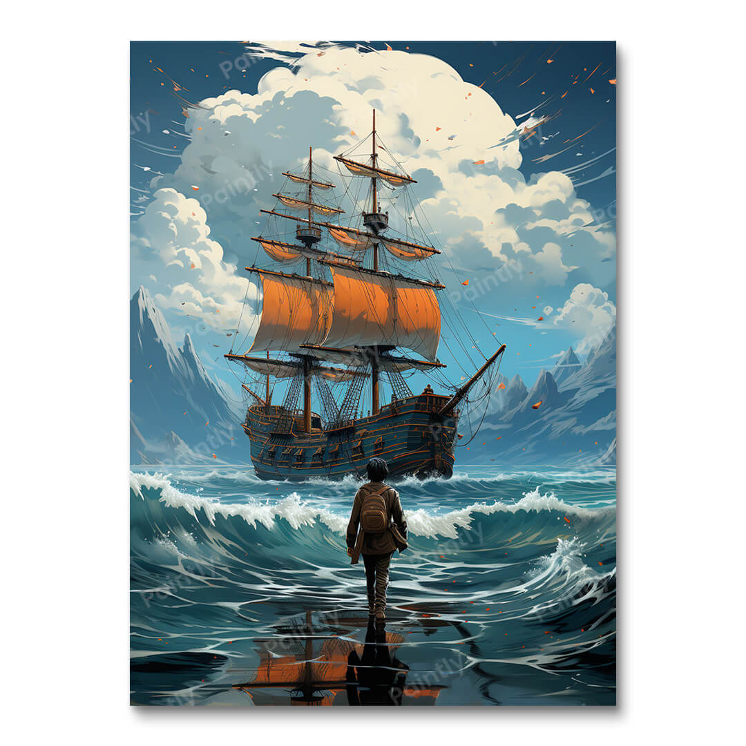Shipbound Journey (Diamond Painting) Diamond Painting kit