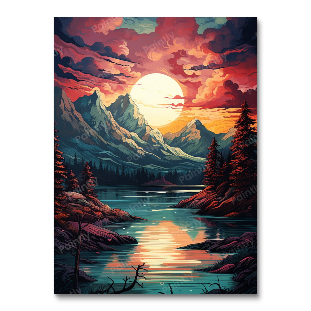 Mountain Mirage II