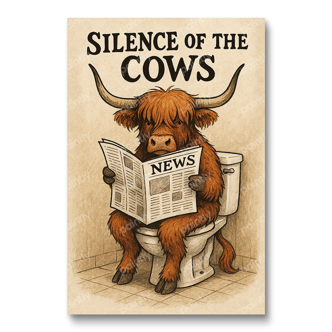 Silence of the Cows (Diamond Painting) Diamond Painting kit