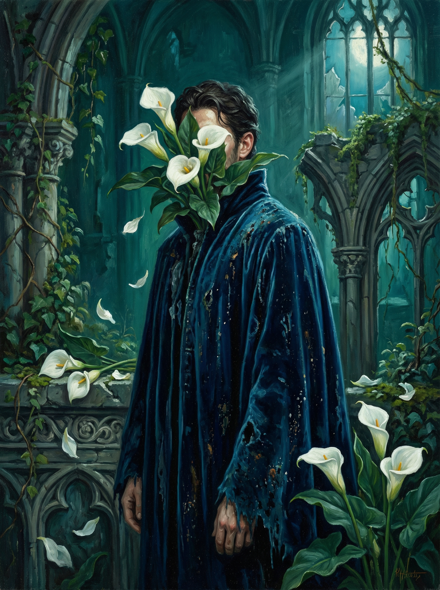 Moonlit Lily Phantom (Diamond Painting) Diamond Painting kit