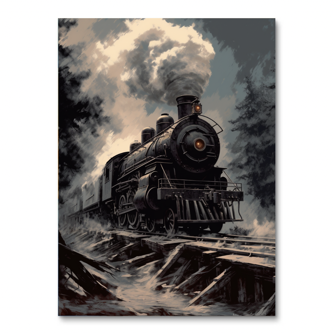 Hogwarts Express Train (Diamond Painting) Diamond Painting kit