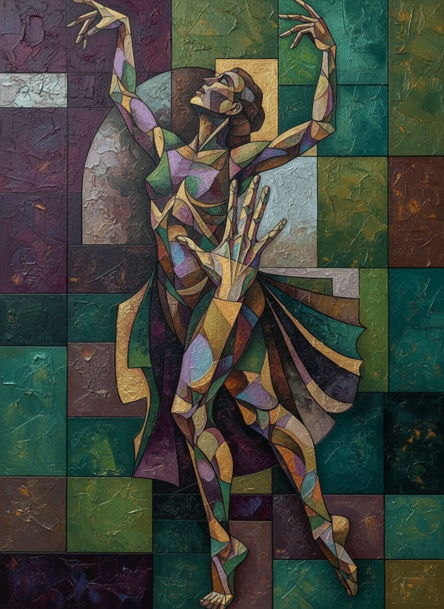 Rebirth in Motion (Board Canvas)