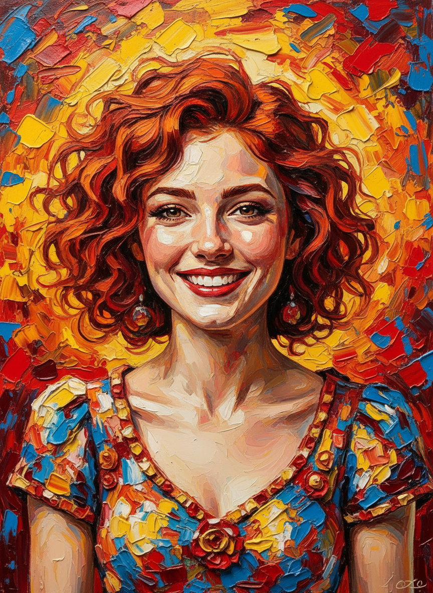 Girl of Sunlit Joy (Diamond Painting) Diamond Painting kit