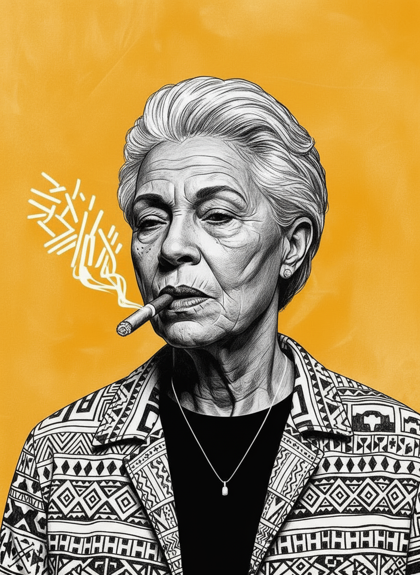 Cigarettes & Wisdom (Diamond Painting) Diamond Painting kit