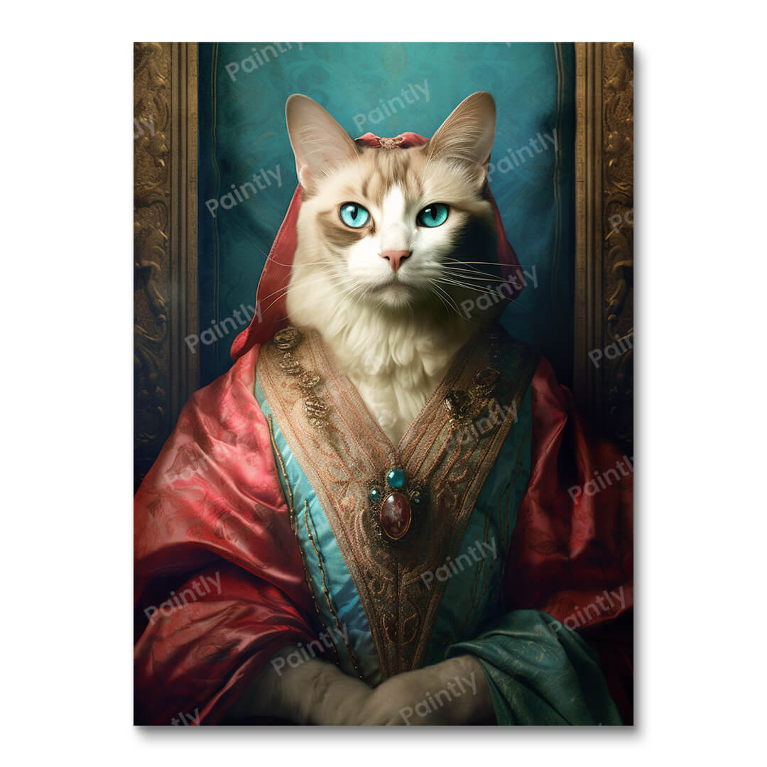 Mona Cat (Diamond Painting) Diamond Painting kit