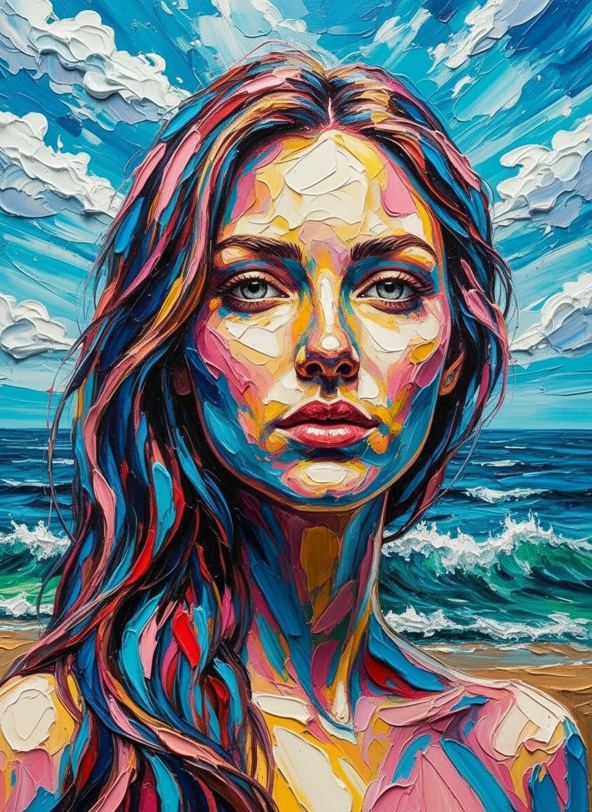 Daughter of the Sea (Diamond Painting) Diamond Painting kit