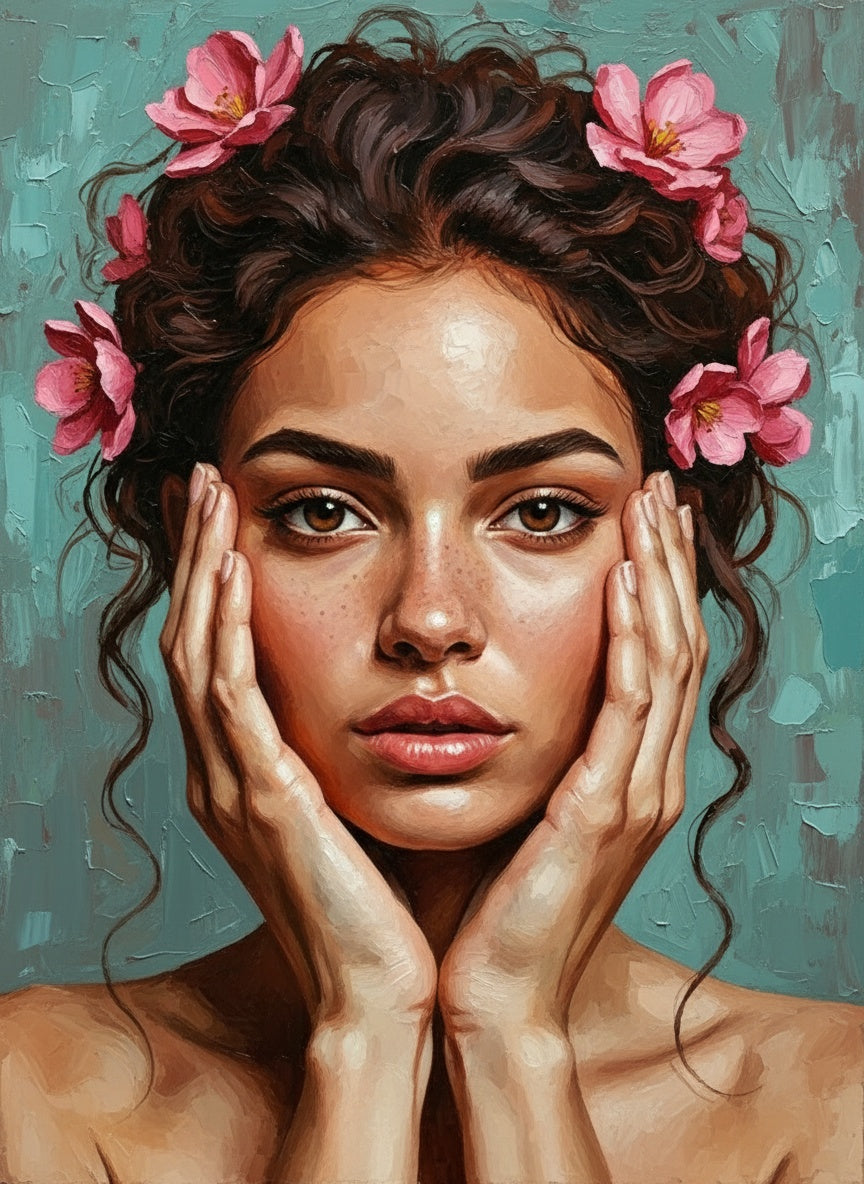 Floral Serenity (Diamond Painting) Diamond Painting kit