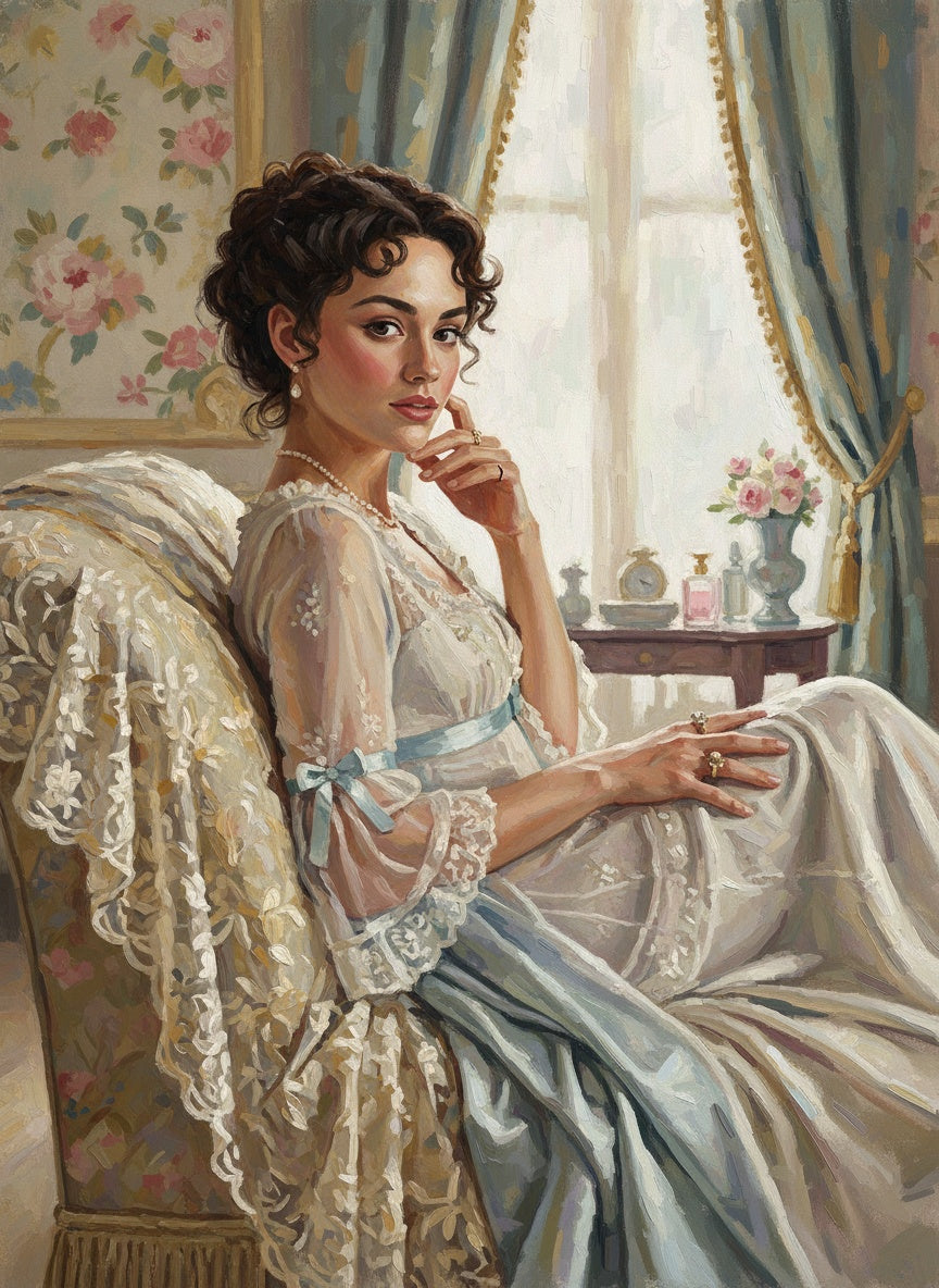 Elegance by the Window (Diamond Painting) Diamond Painting kit