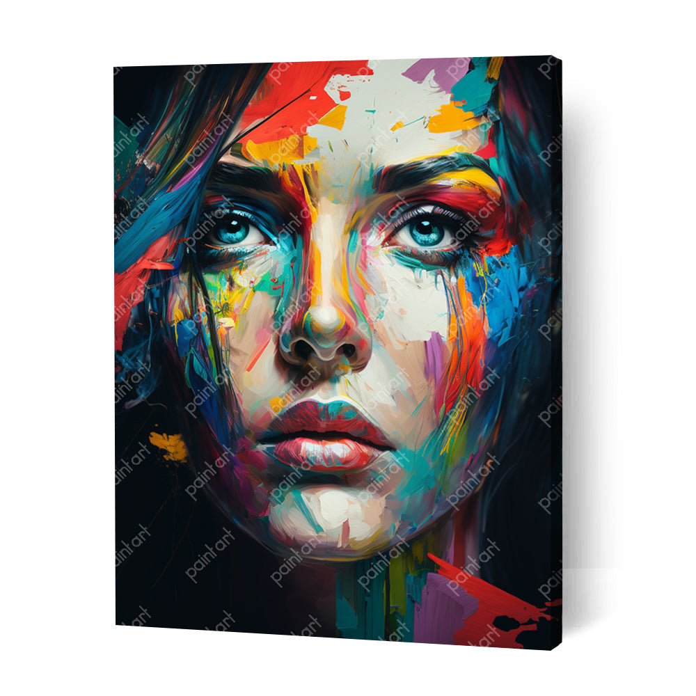 Hued Hallucination (Diamond Painting) Diamond Painting kit