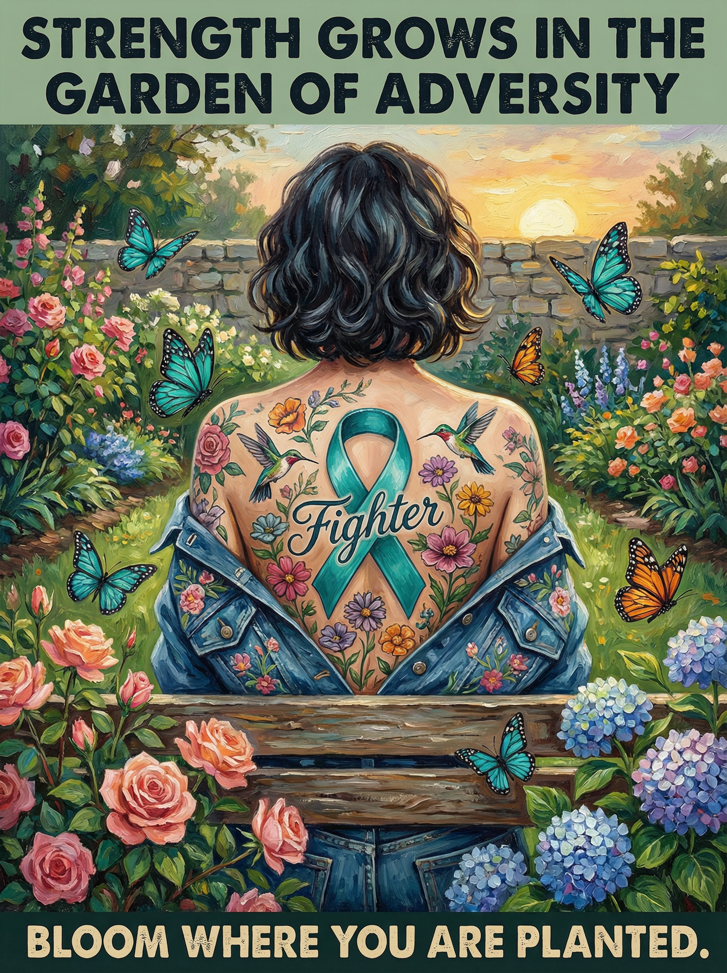 Garden of Resilience (Diamond Painting) Diamond Painting kit