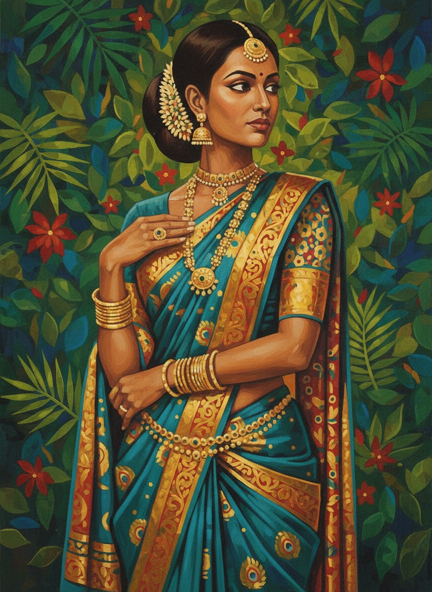 Golden Grace (Diamond Painting) Diamond Painting kit