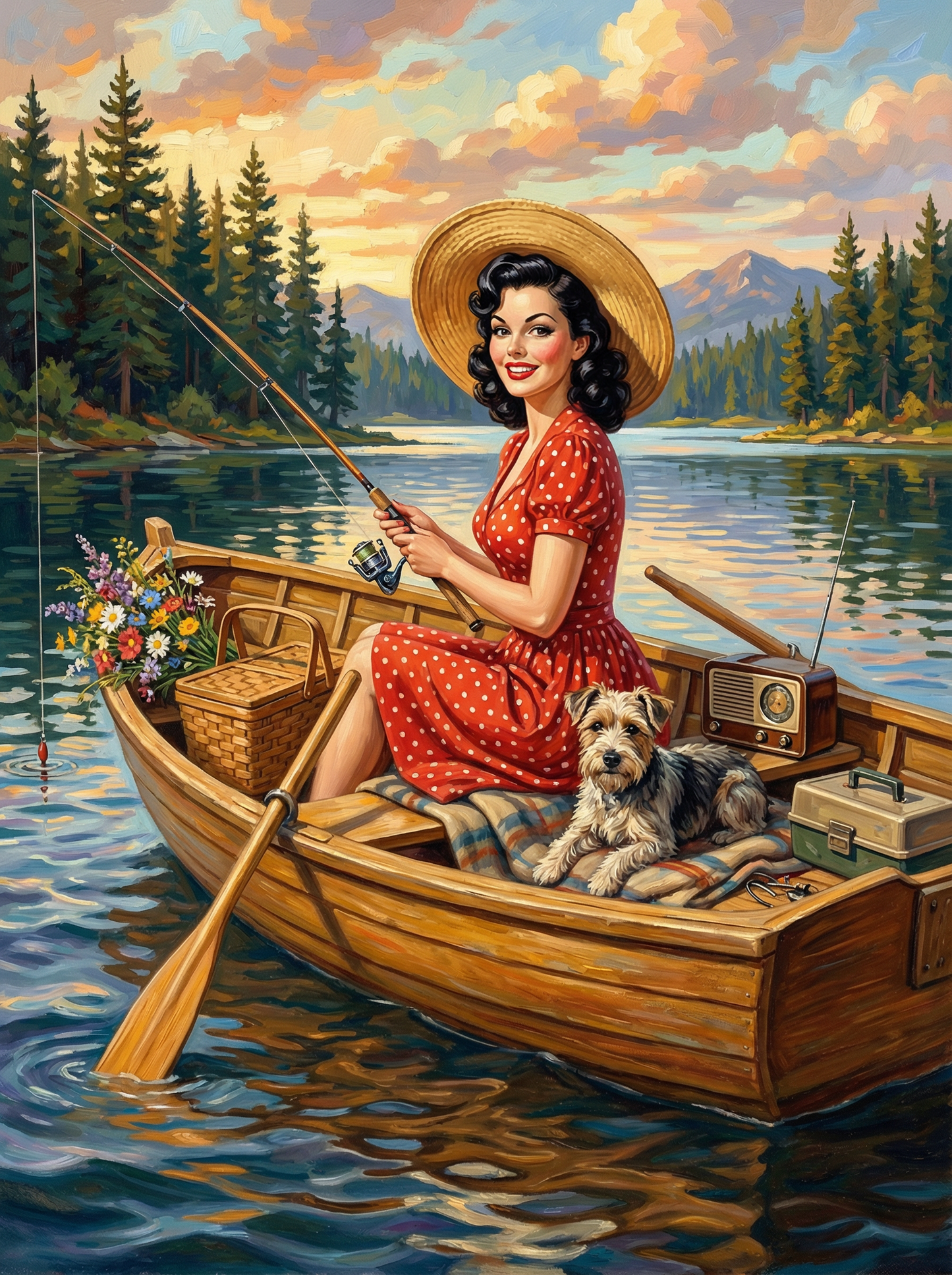 Lakeside Vintage Bliss (Diamond Painting) Diamond Painting kit