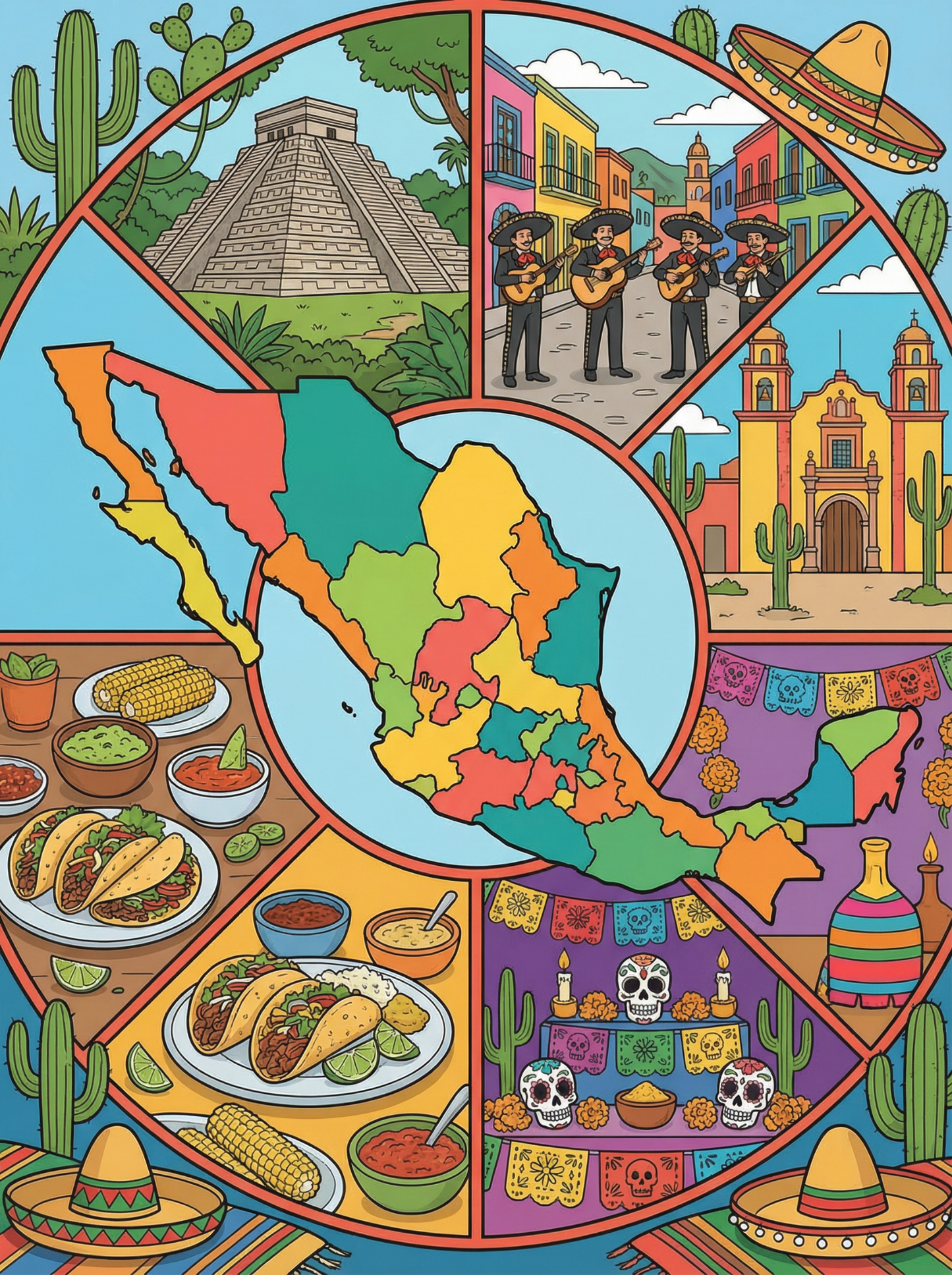 Mexico Fiesta Culture (Diamond Painting) Diamond Painting kit