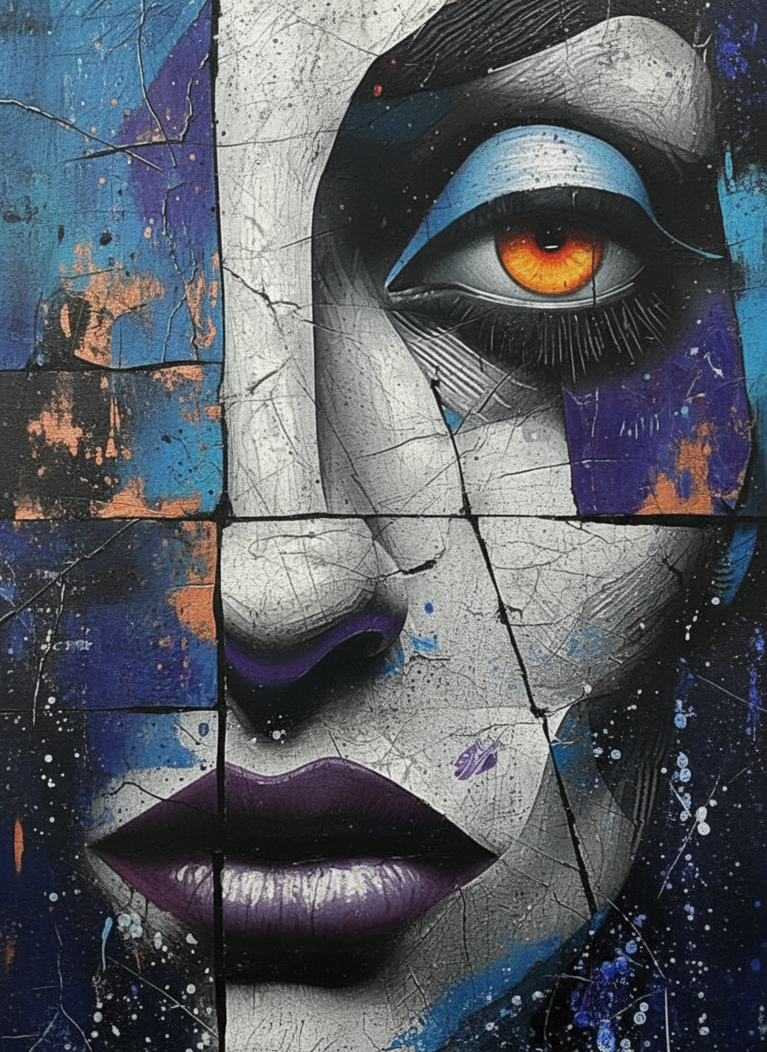 Shattered Muse (Diamond Painting) Diamond Painting kit