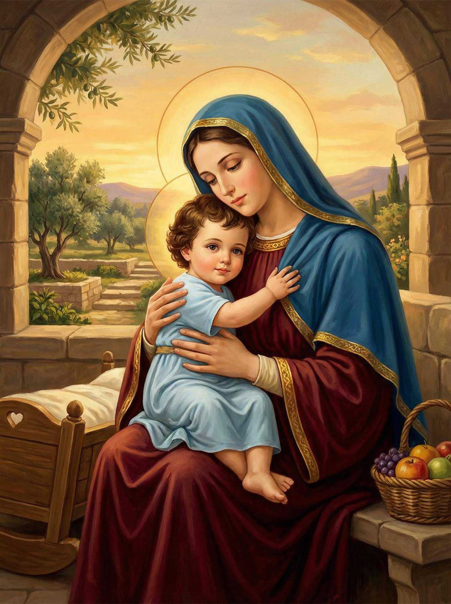 Sacred Mother’s Love (Diamond Painting) Diamond Painting kit