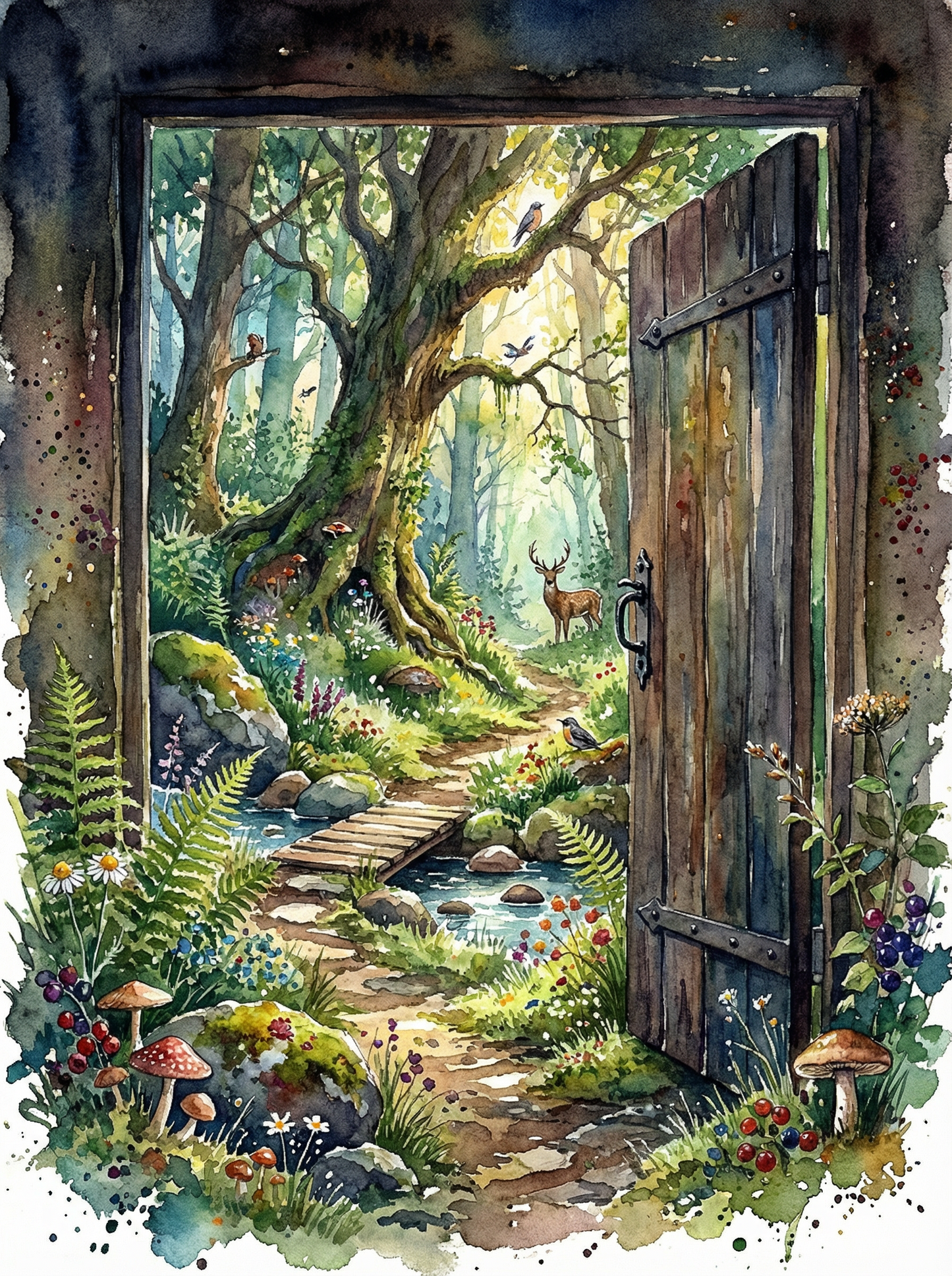 Doorway To Wild (Diamond Painting) Diamond Painting kit
