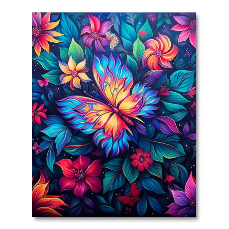 Luminous Metamorphosis (Diamond Painting) Diamond Painting kit