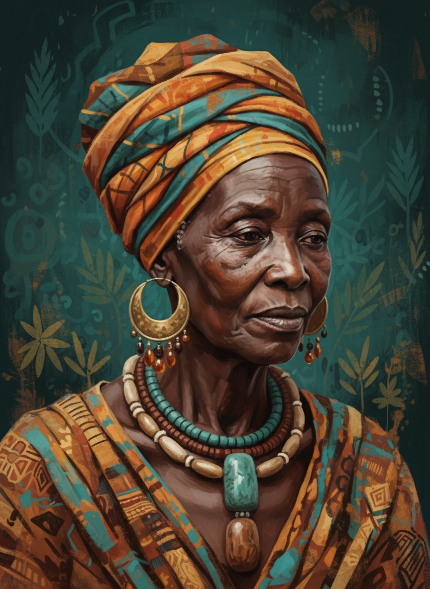 Matriarch of the Sunlands (Diamond Painting) Diamond Painting kit