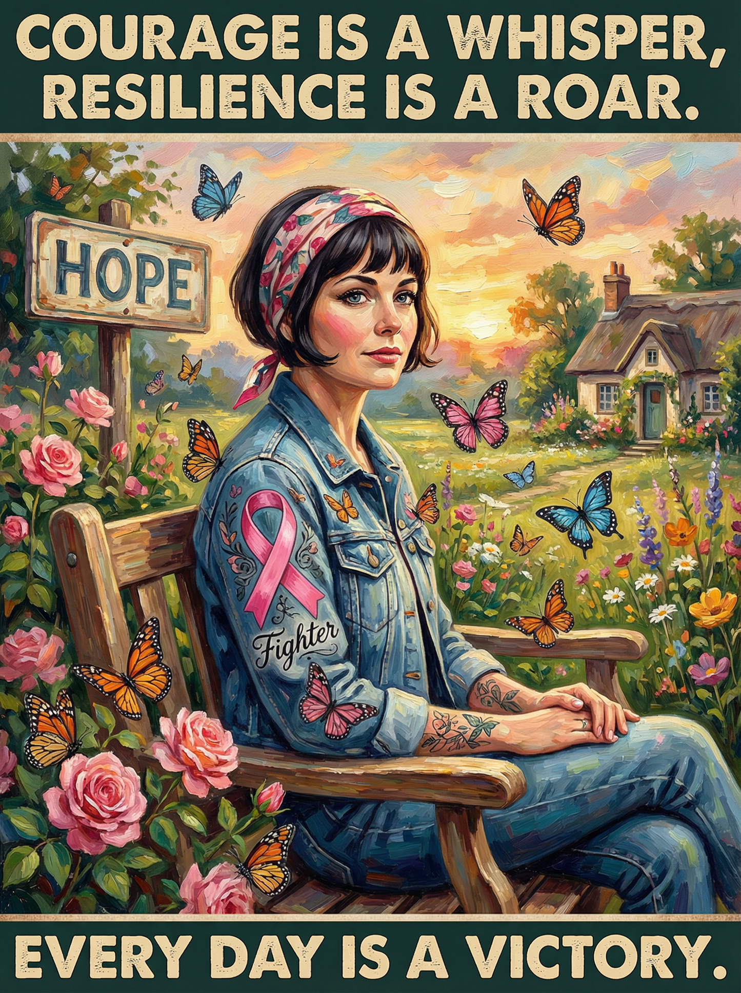 Whisper of Courage (Diamond Painting) Diamond Painting kit