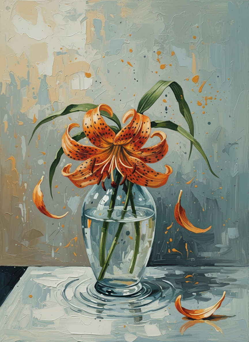 Petals in Passing (Diamond Painting) Diamond Painting kit