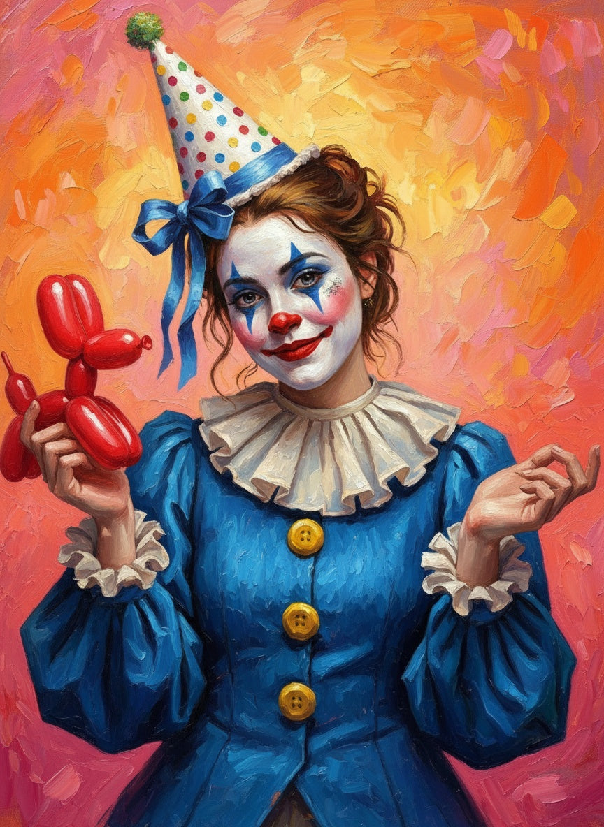 The Joymaker (Board Canvas)