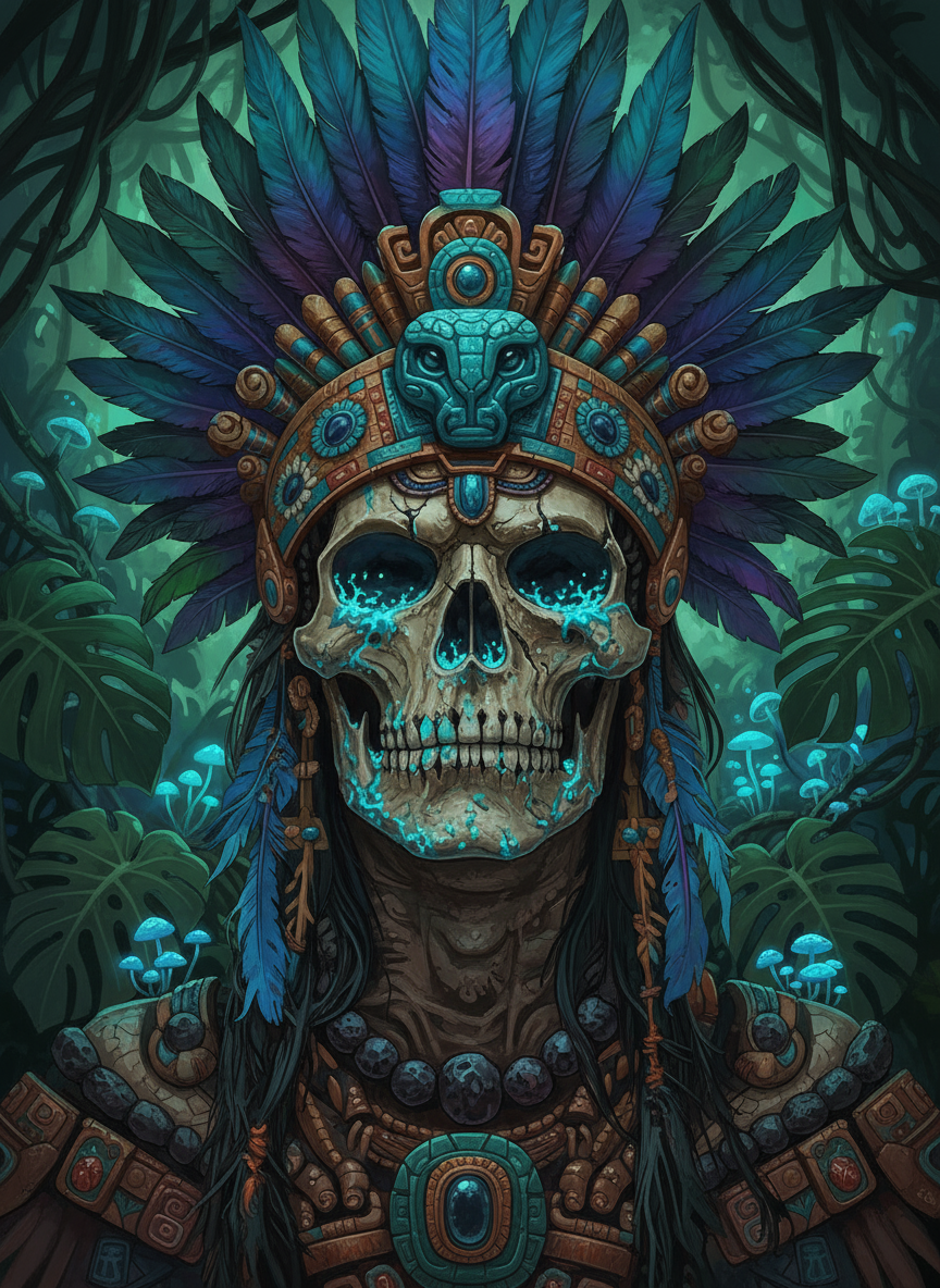 Spirit of the Jaguar King (Diamond Painting) Diamond Painting kit