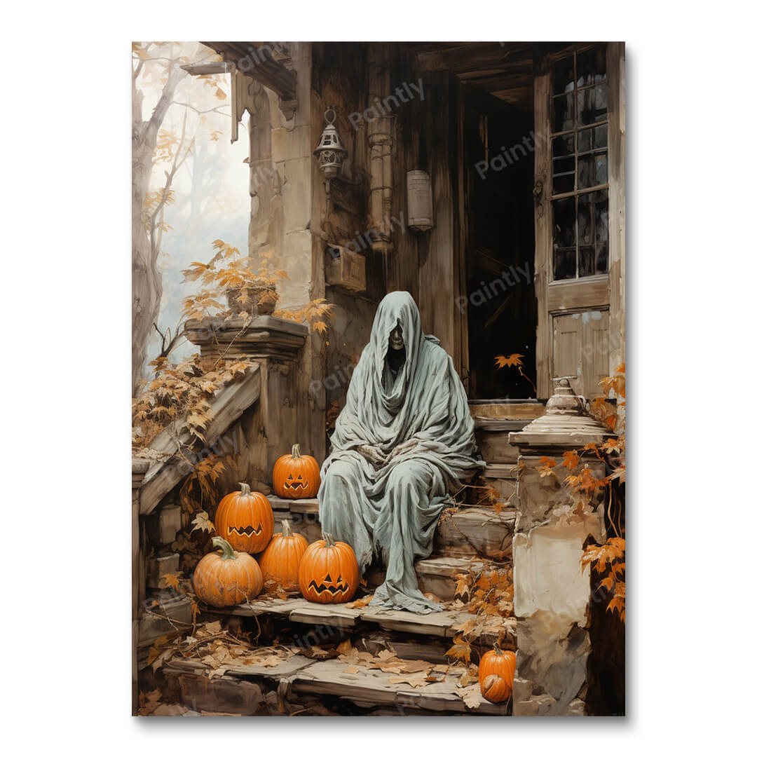 Ghostly Porch Nostalgia III (Diamond Painting) Diamond Painting kit