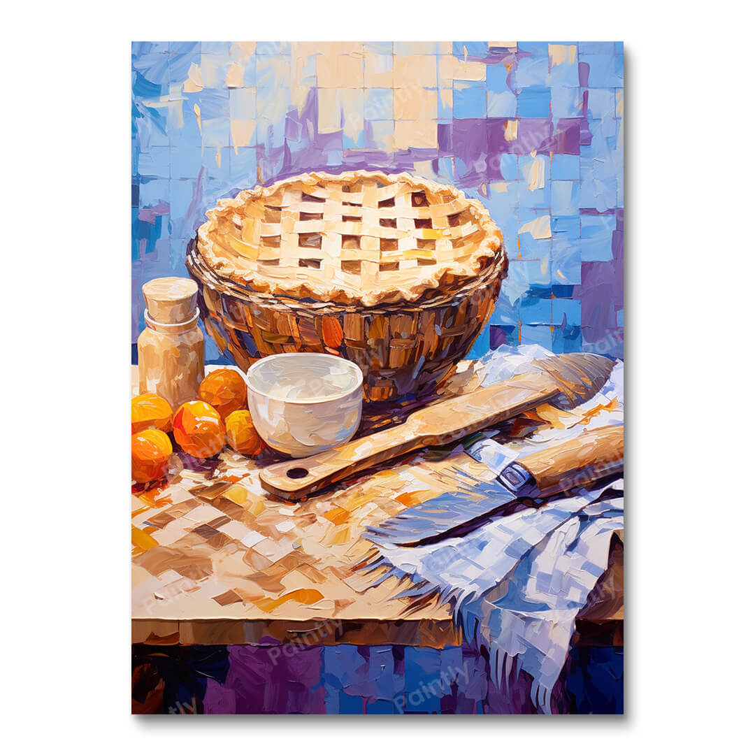 Grids of Flavor (Diamond Painting) Diamond Painting kit