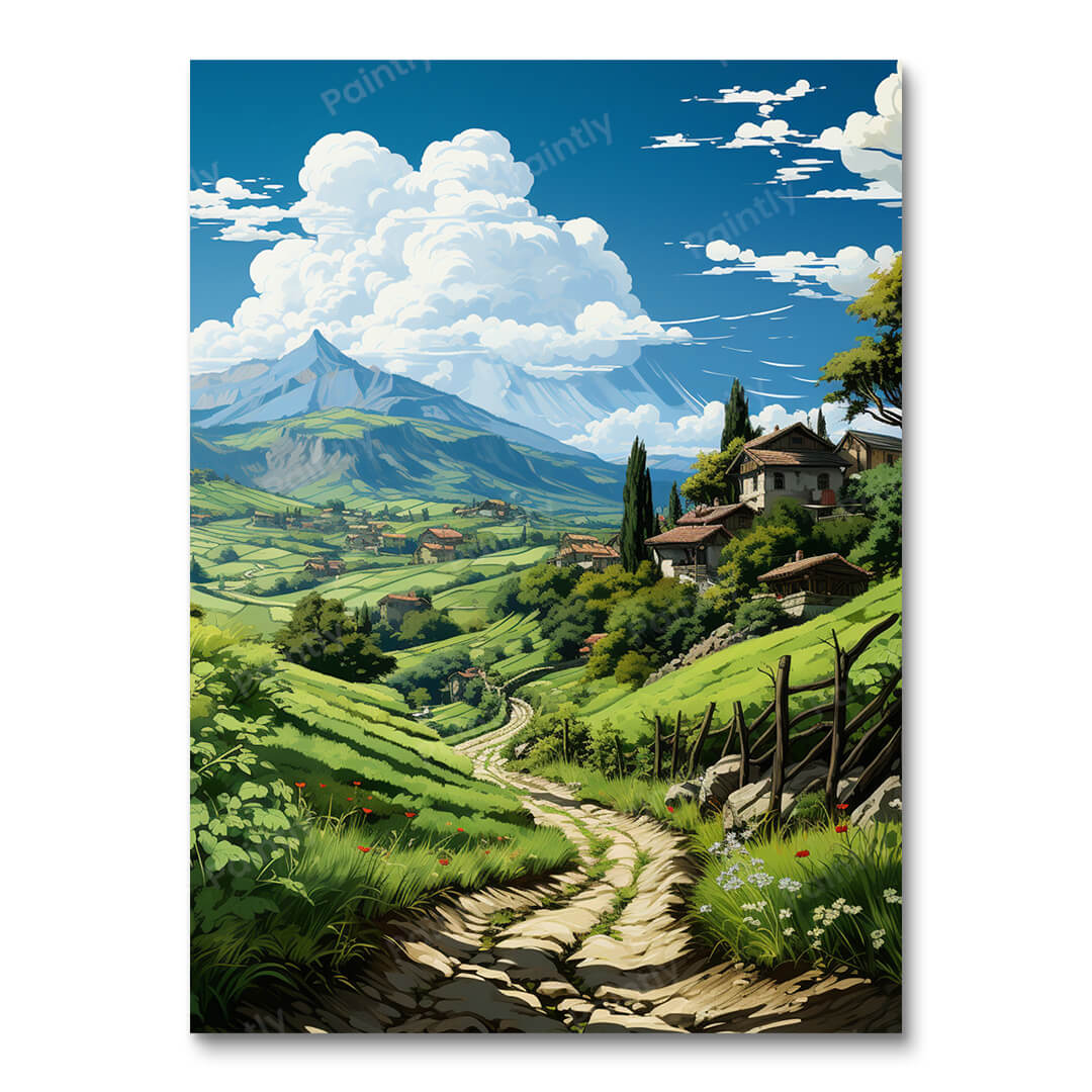 Green Glory (Diamond Painting) Diamond Painting kit
