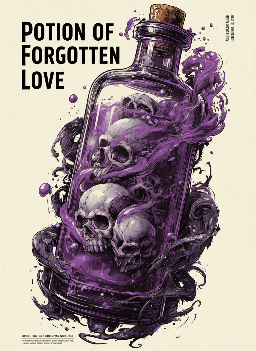 Potion of Forgotten Love (Board Canvas)