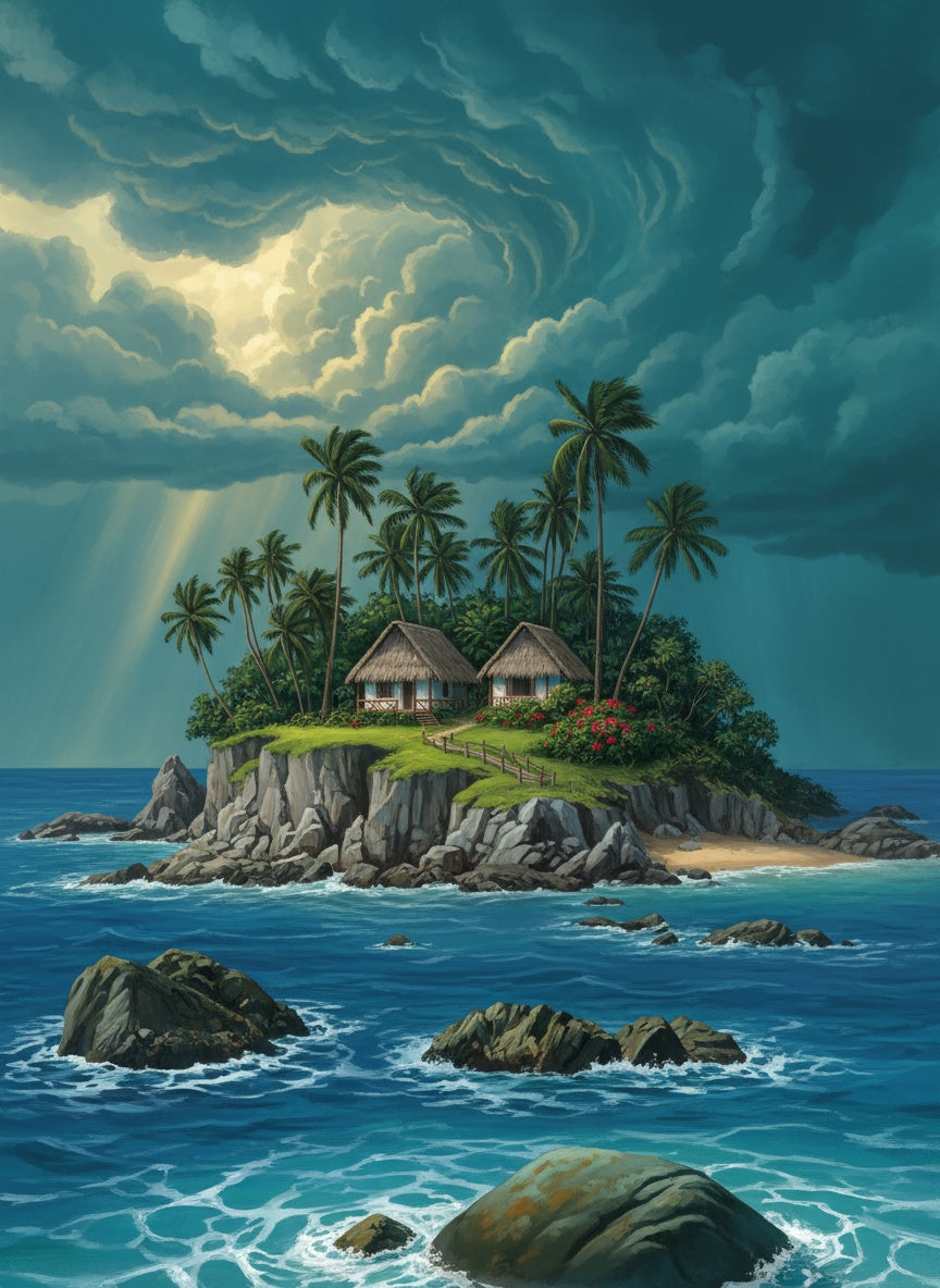 Stormlight Island (Diamond Painting) Diamond Painting kit