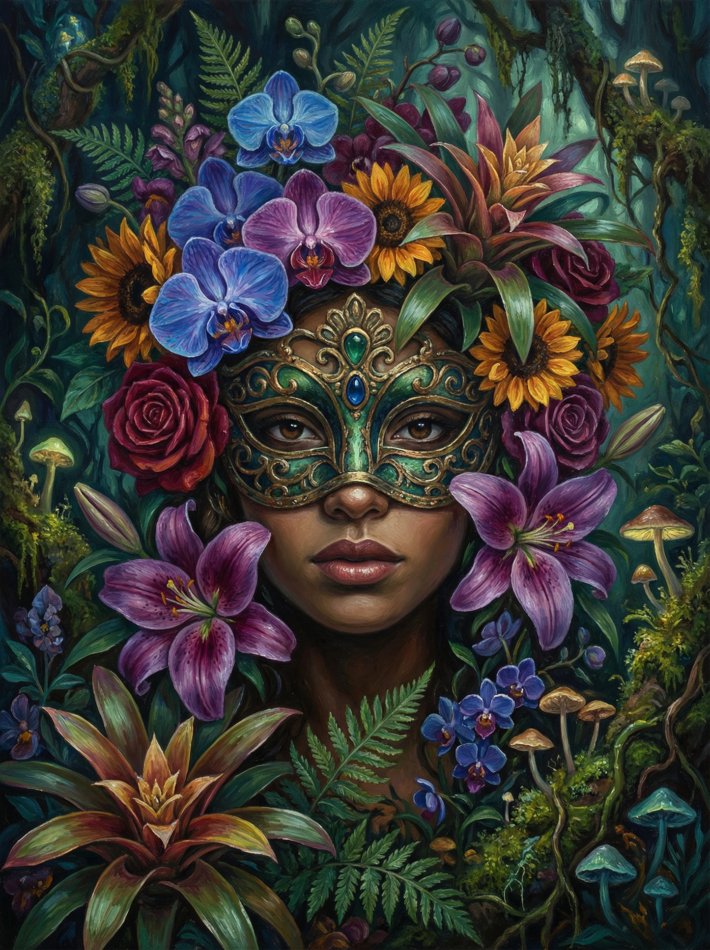 Enchanted Forest Masquerade (Diamond Painting) Diamond Painting kit