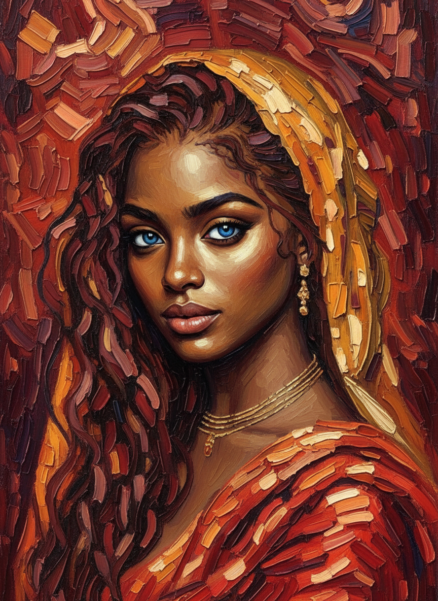 Ember Eyes (Diamond Painting) Diamond Painting kit
