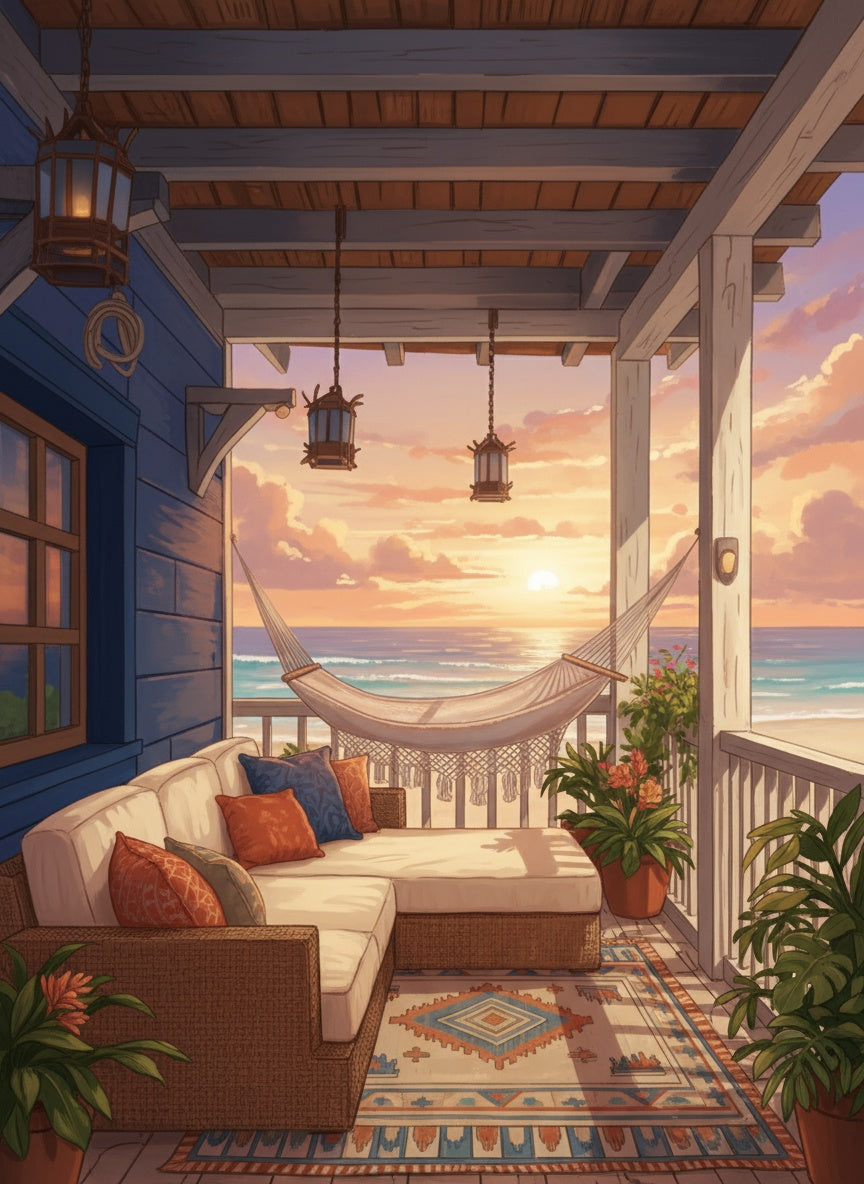 Coastal Serenity (Diamond Painting) Diamond Painting kit
