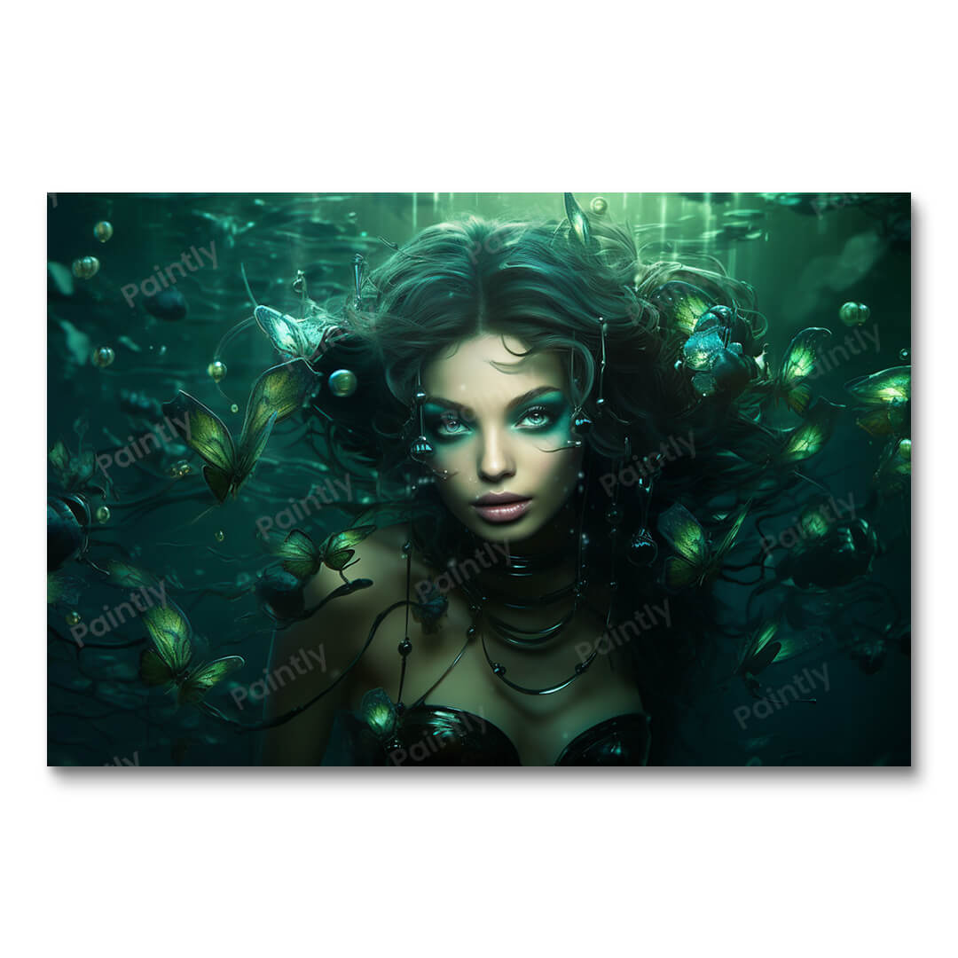 Green Illumination (Diamond Painting) Diamond Painting kit
