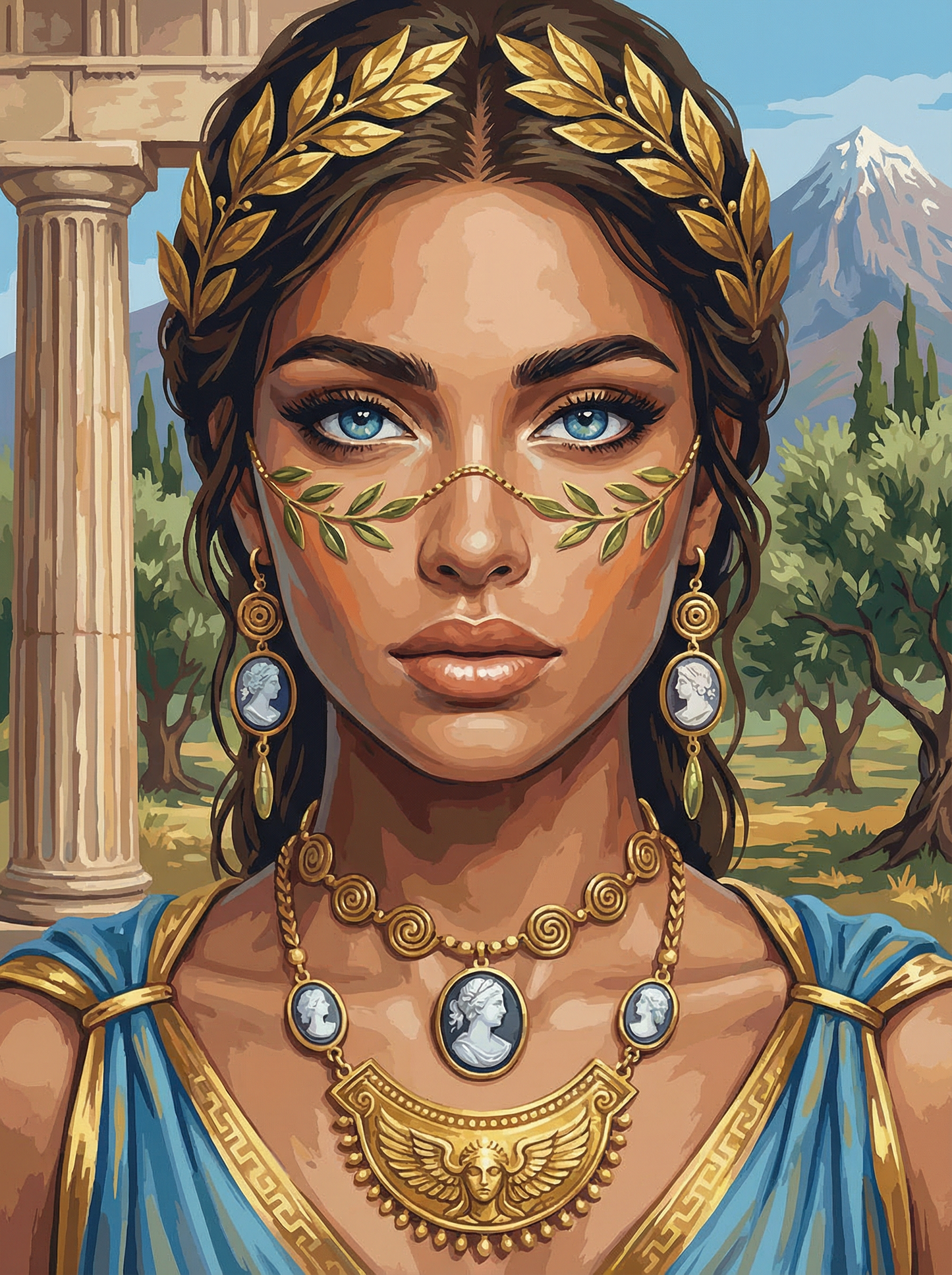 Laurel of Athena (Diamond Painting) Diamond Painting kit
