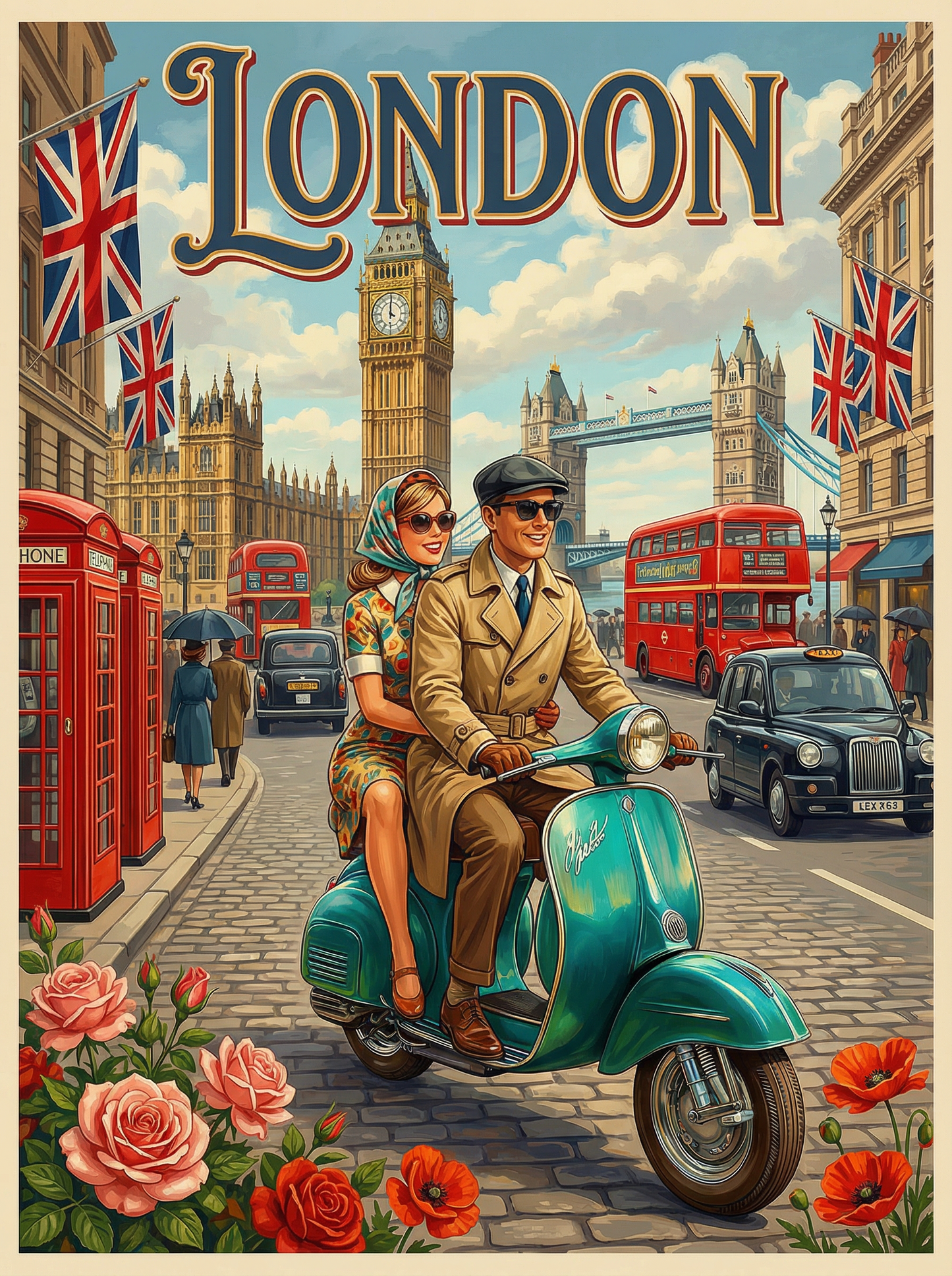 London Ride (Diamond Painting)
