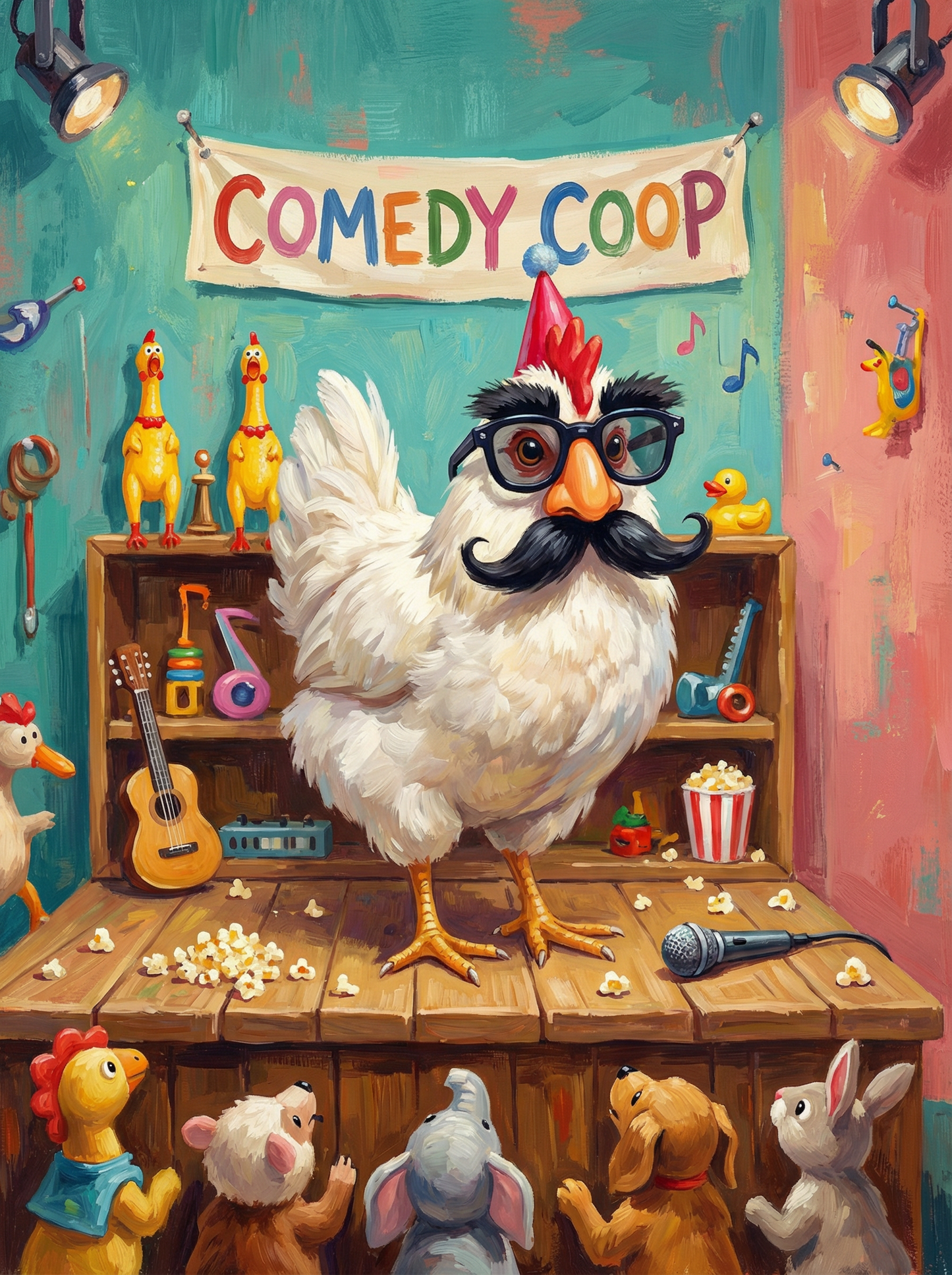 Comedy Coop Star (Diamond Painting) Diamond Painting kit