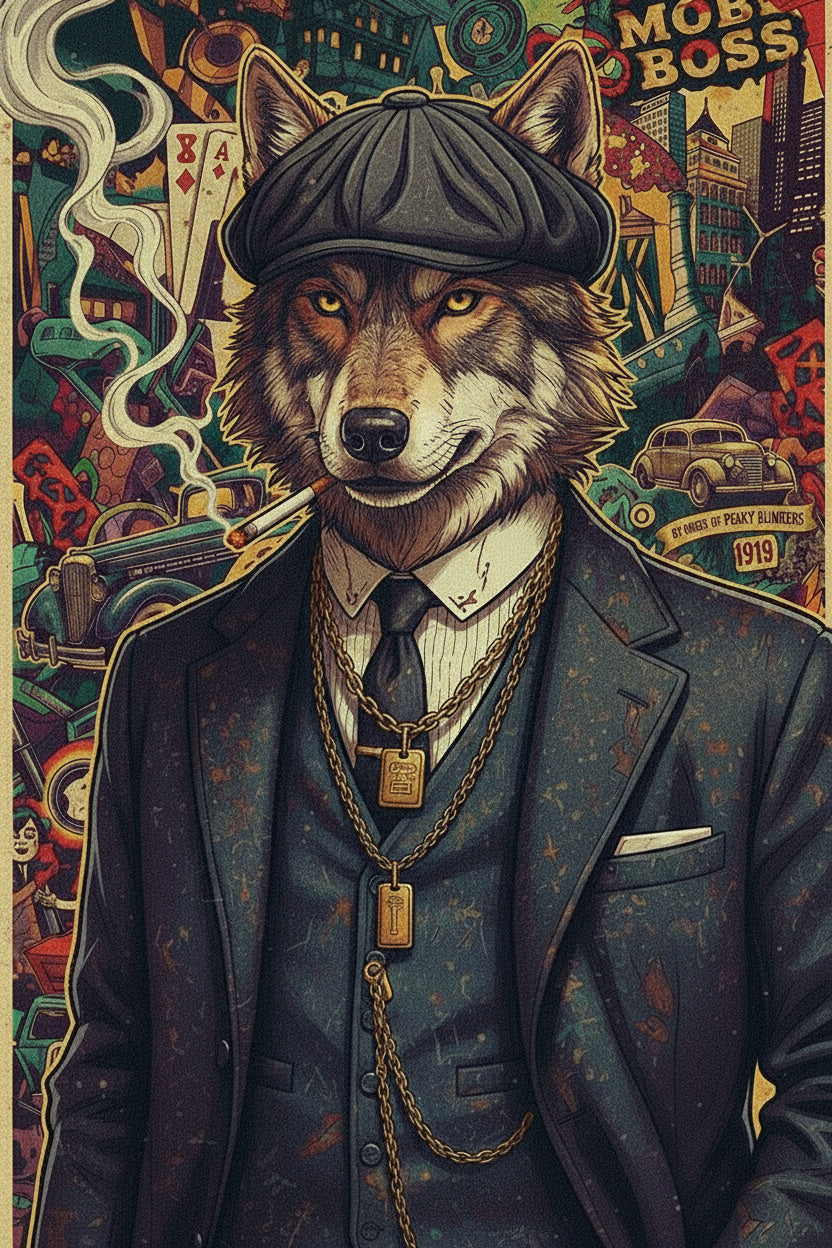 By The Order of Birmingham Wolf (Diamond Painting) Diamond Painting kit