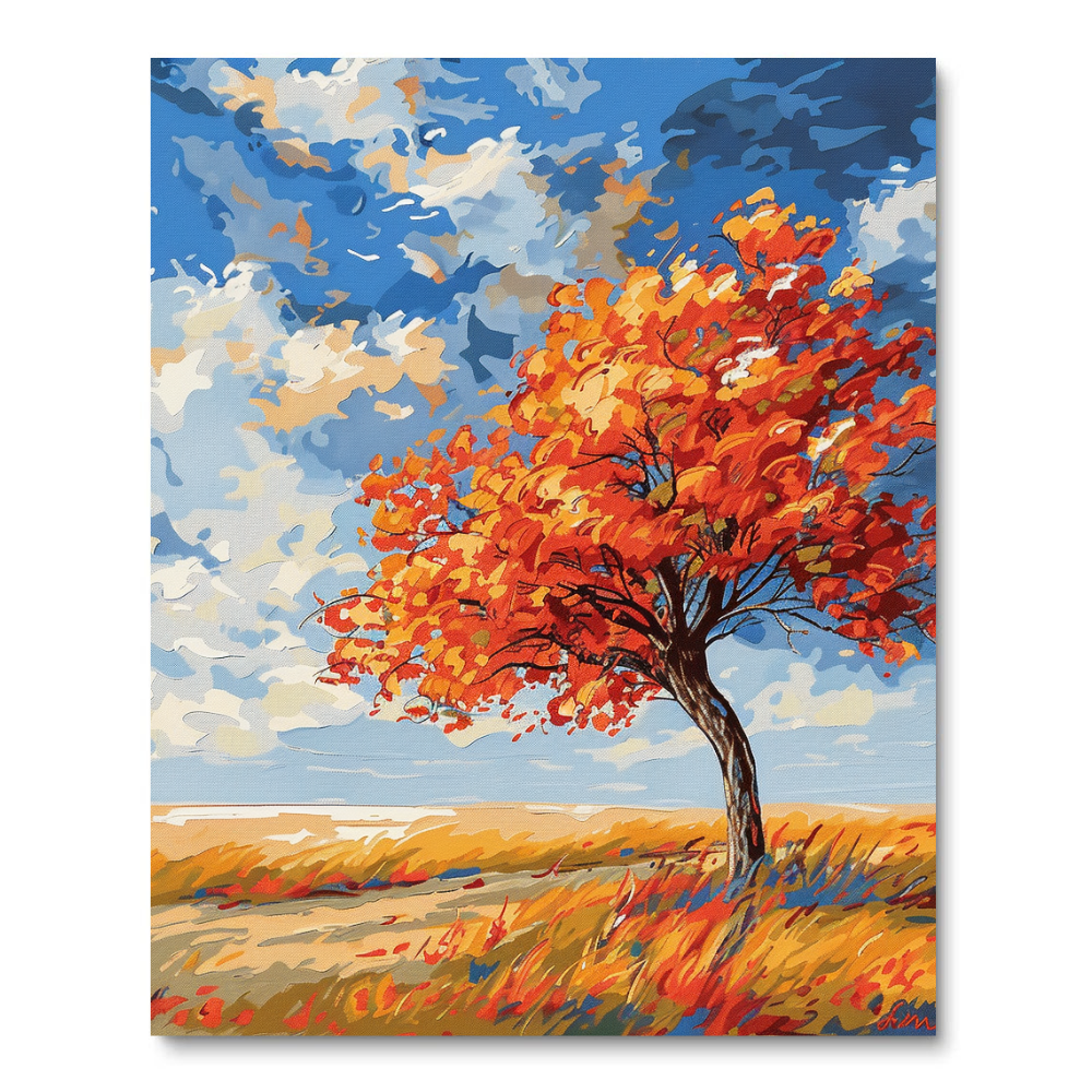 Alone in the Field (Diamond Painting) Diamond Painting kit