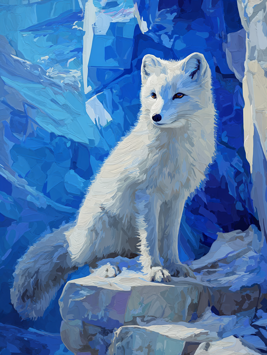 Arctic Hunter (Diamond Painting) Diamond Painting kit