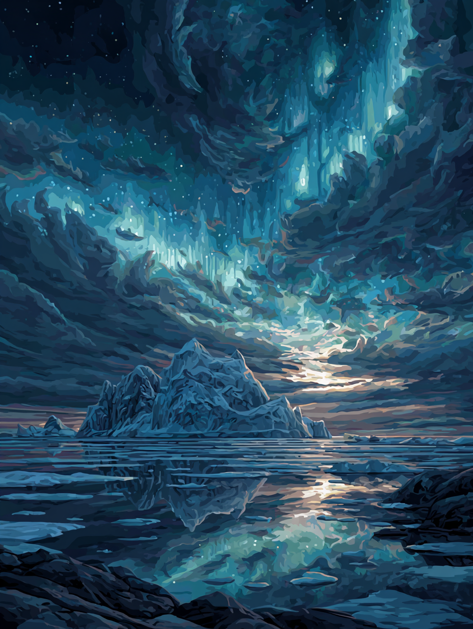 Arctic Light (Diamond Painting) Diamond Painting kit
