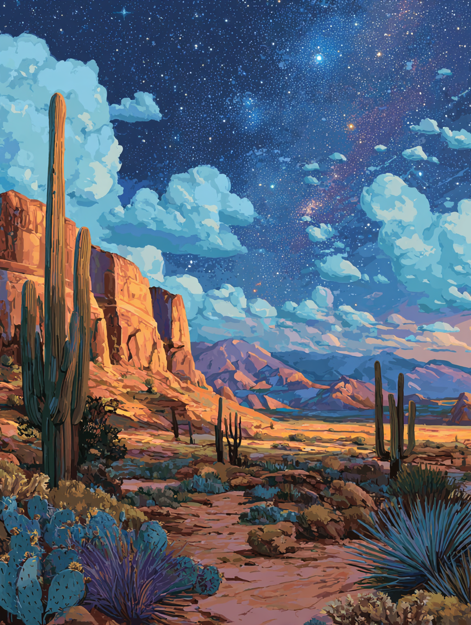 Arizona Dreamscape (Diamond Painting) Diamond Painting kit