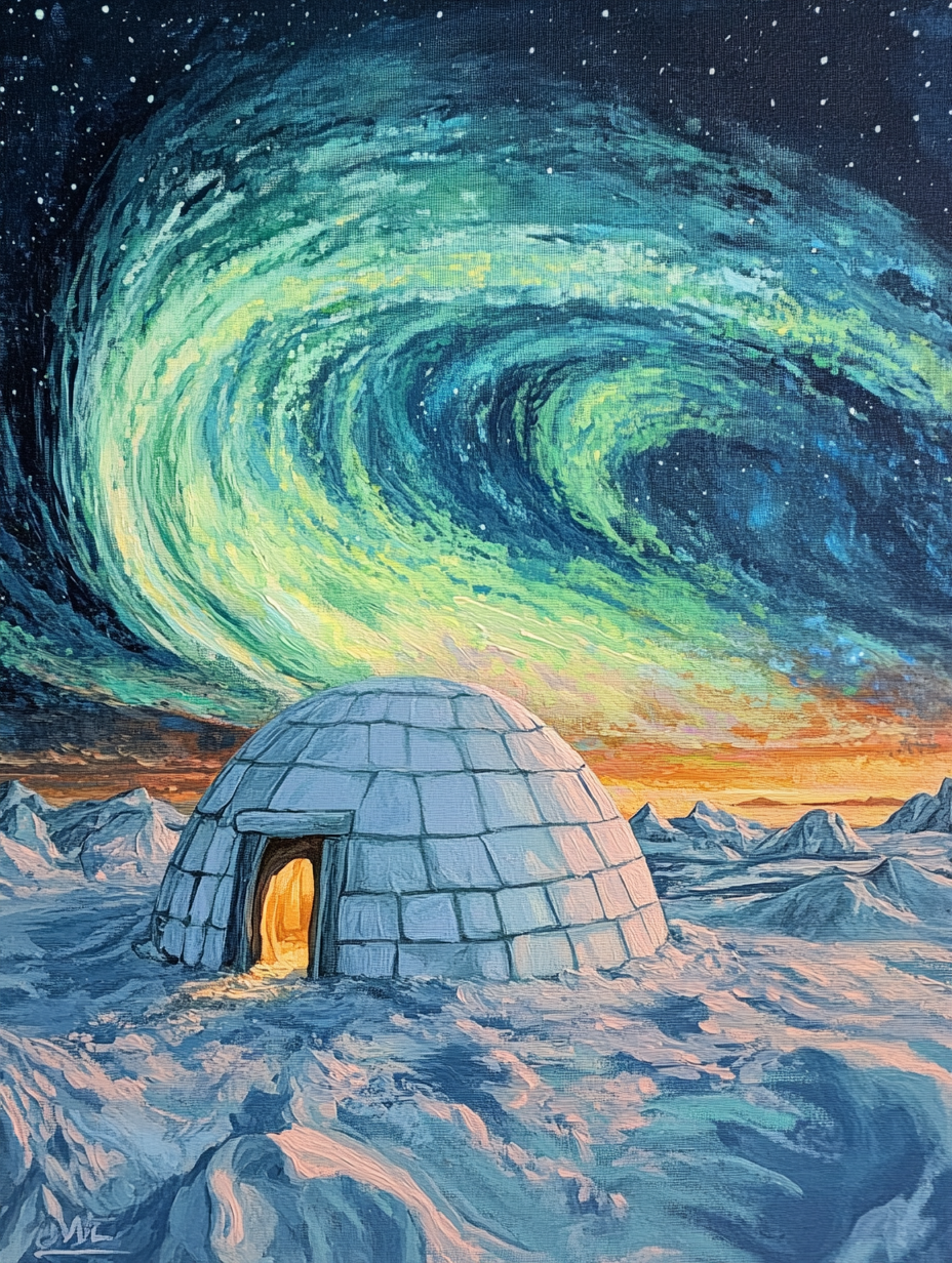 Aurora's Embrace (Diamond Painting) Diamond Painting kit
