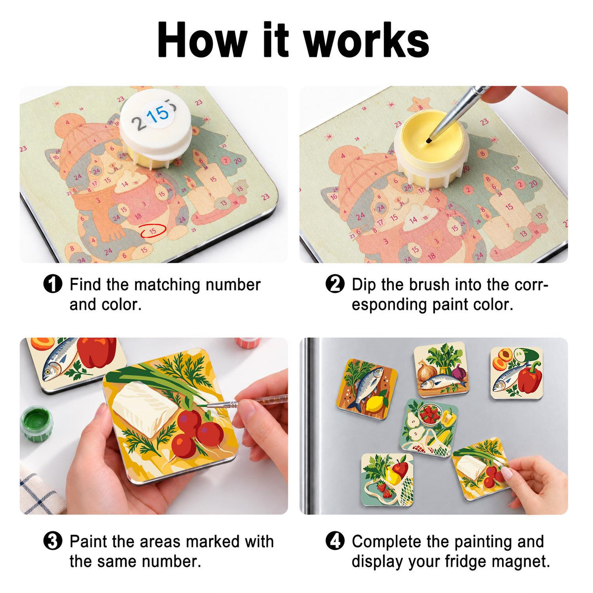 Catch of the Day Kitchen fridge magnets – image 4