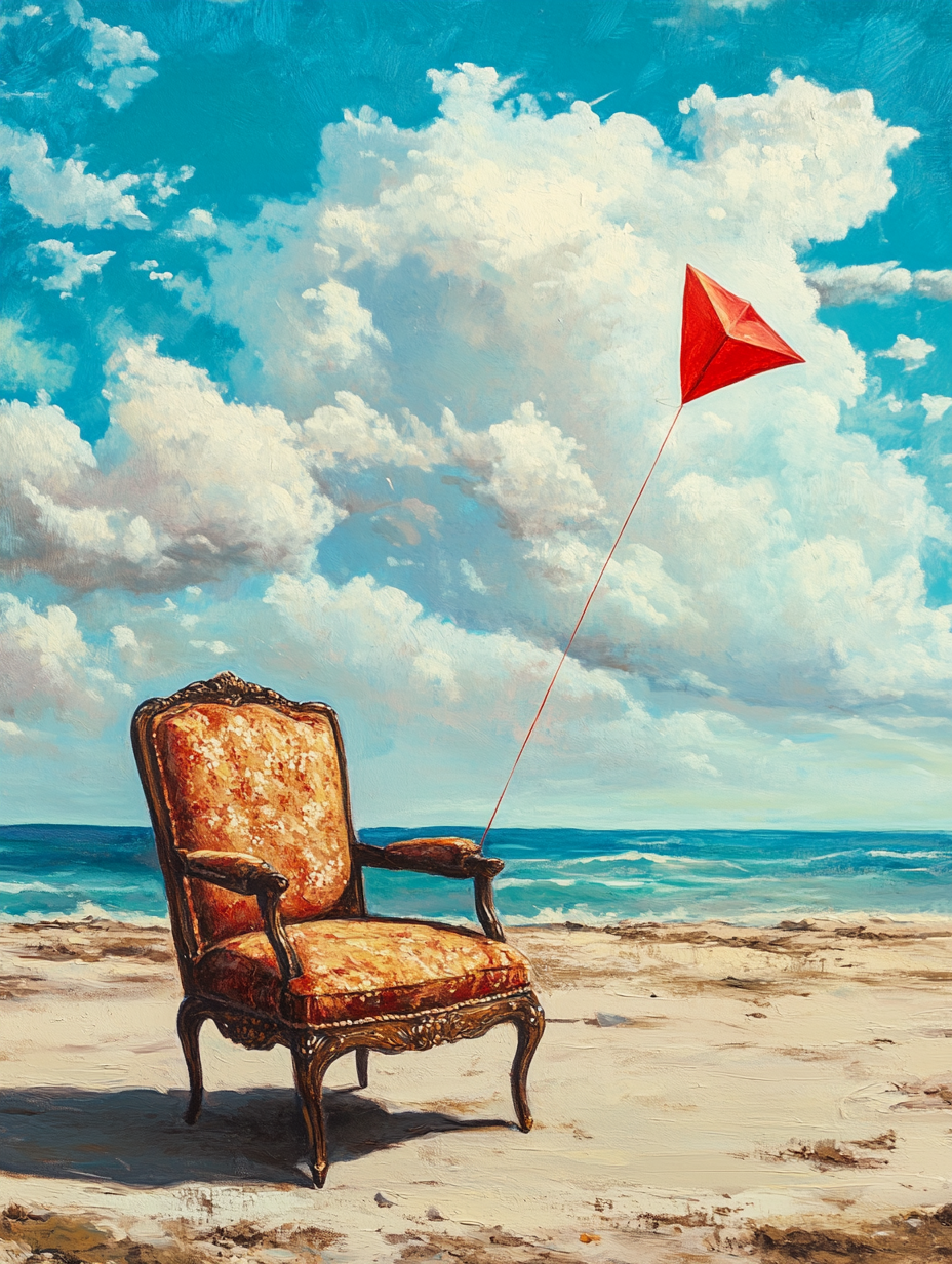 Beachside Kite Dream (Diamond Painting) Diamond Painting kit