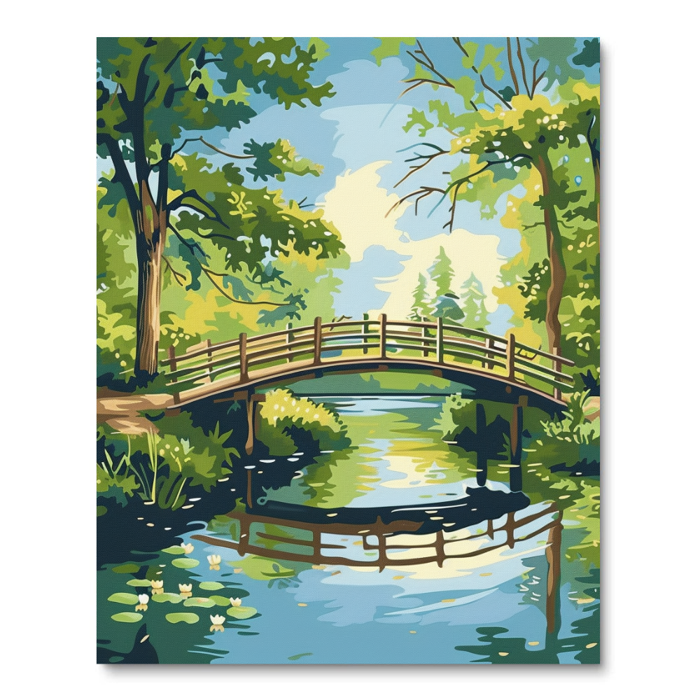 Bridge of Calm (Diamond Painting) Diamond Painting kit
